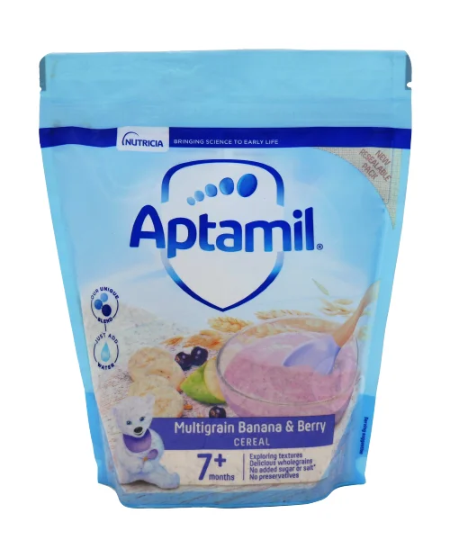 Aptamil Multigrain Banana & Berry Cereal (7 m+) – 200gm