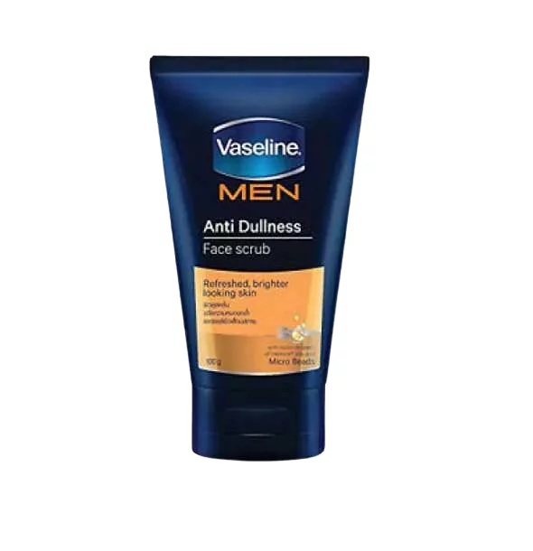 Vaseline Men Anti Dullness Face Scrub Wash - 100g